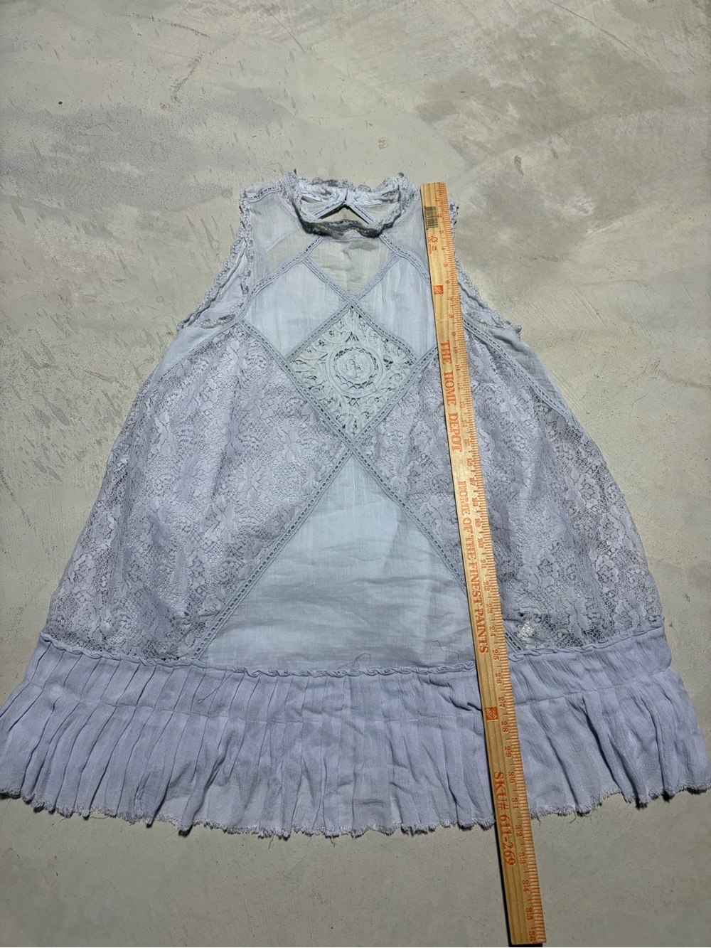 Free people FP ONE angel Lace trapeze Sleeveless Dress - Picture 3 of 10